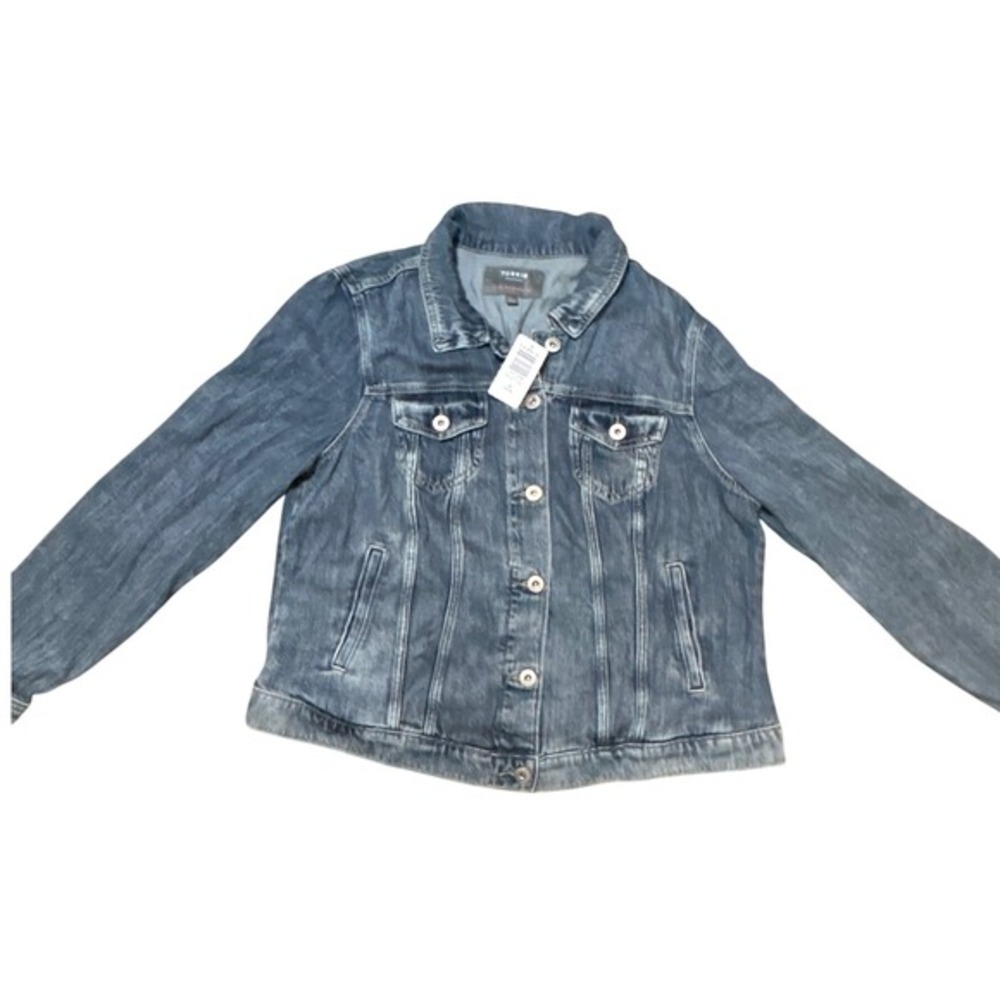 Torrid Denim Jacket Blue Trucker Style‎ Size 1